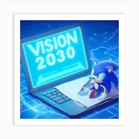 Vision 2030 4 Art Print