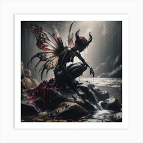 Fairy In The Forest Art Print