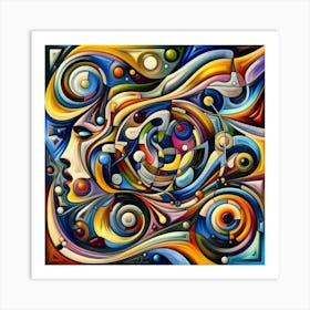 Abstract Painting 3 Art Print