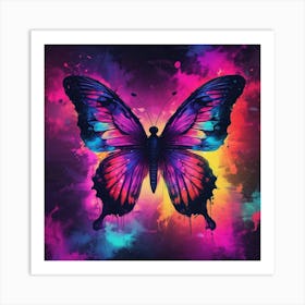 Colorful Butterfly 133 Art Print