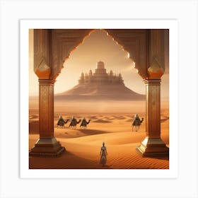 Sands Of Time 4 Art Print