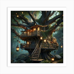 Fairy House Art Print