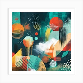 Abstract Painting 120 Art Print