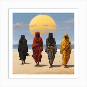 Saharan Women Art Print