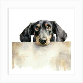 Dachshund 10 Art Print