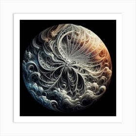 Fractal Art 3 Art Print