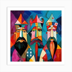 Three Kings 12 Art Print