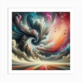 'Clouds' Art Print