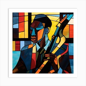 Jazz Musician 6 Art Print