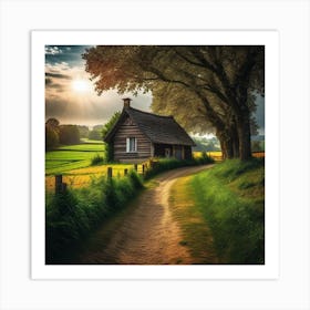 Country House 1 Art Print