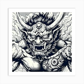 Oni S Wrath 7 Art Print