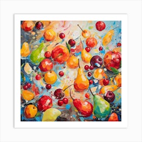 Fruit In The Water Art Print