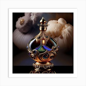 Genie Bottle Art Print