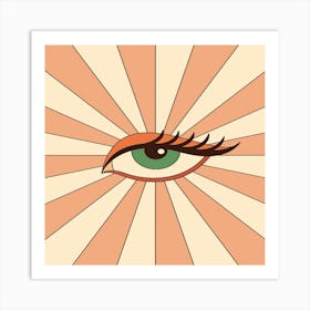 Eye Of God 1 Art Print