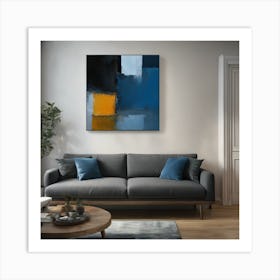 BB Borsa Abstract RAWANA Art Print