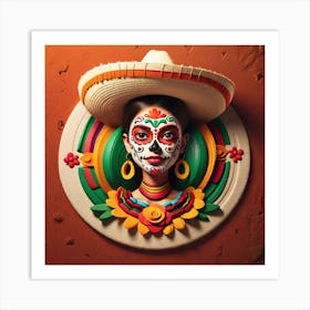 Day Of The Dead Girl 7 Art Print