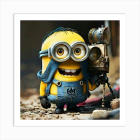 Minion Art wall rart kids room Art Print