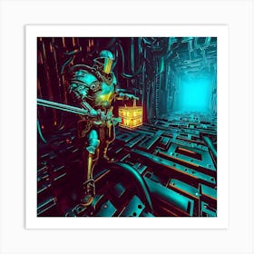 Codesteel Crusader Art Print