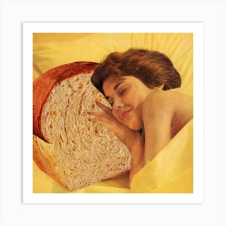 Bread Dreams Square Art Print