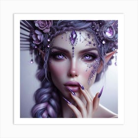 Elven Beauty 5 Art Print