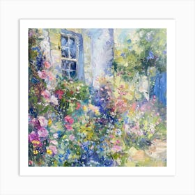 Flower Symphony Botanical Garden 2 Art Print