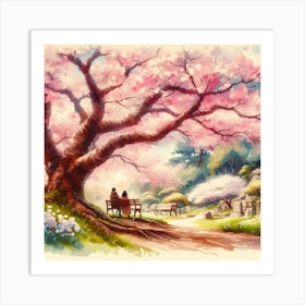 Sakura Blossoms 1 Art Print