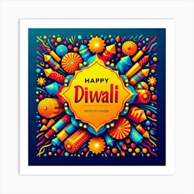 Happy Diwali Images Templates Design S (21) Art Print