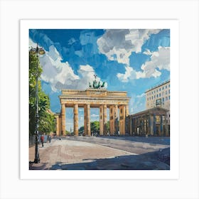 Brandenburg Gate 10 Art Print