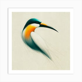 Sensitive Birds 01 Art Print