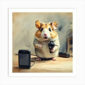 Hamster 26 Art Print