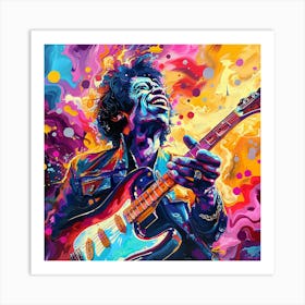 Jimi Hendrix Art Print