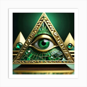 All Seeing Eye Art Print