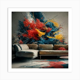 Abstract Painting 120 Art Print