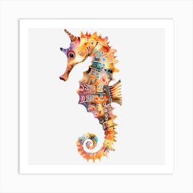 Seahorse Art Print