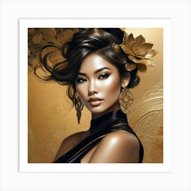 Asian Beauty Art Print