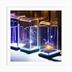 Atoms In Glass Art Print