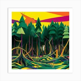 Forest 2 Art Print