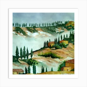 Tuscany Art Print