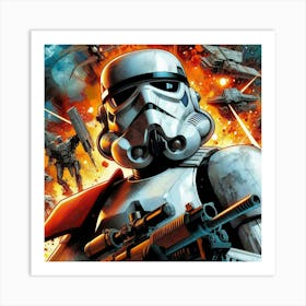 Star Wars Stormtrooper 13 Art Print
