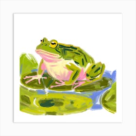 American Bullfrog 05 Art Print