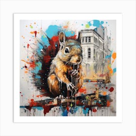 Squirrel Art Print