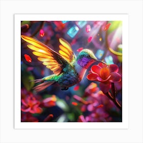 Hummingbird Art Print