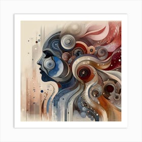 Abstract Painting 32 Art Print