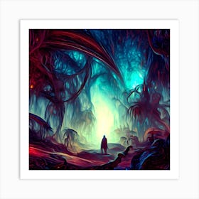 Secrets Of The Mythic Realm Art Print