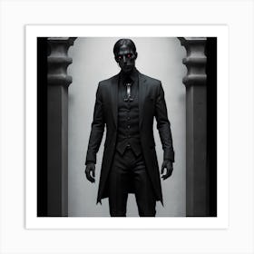 Man In A Suit Art Print