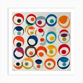 Circles 7 Art Print