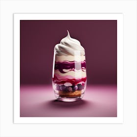 Dessert In A Glass Art Print