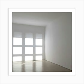 Empty Room - Empty Room Stock Videos & Royalty-Free Footage 9 Art Print