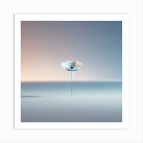 Flower In The Sky Art Print