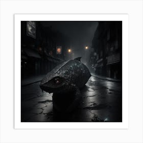 Dark Fish Art Print